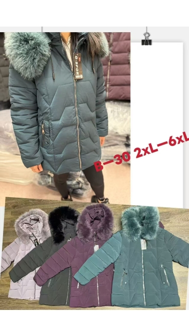 geaca groasa dama 2xl-6xl 5/set