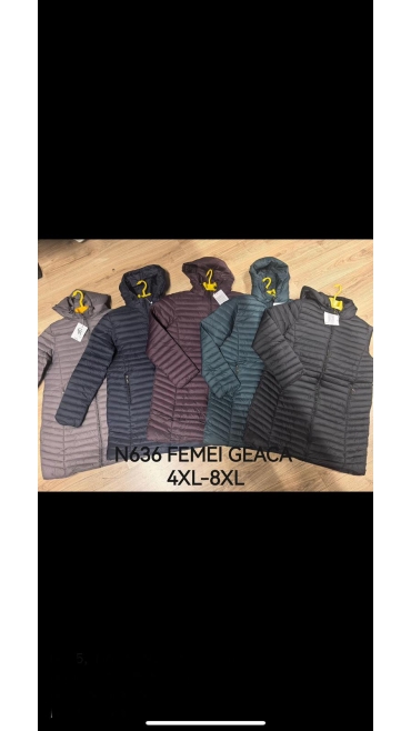 geaca dama 4xl-8xl 5/set