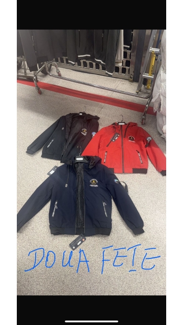 jacheta barbati 2 fete l-4xl 5/set