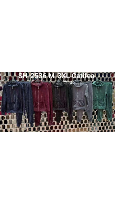 trening dama catifea m-3xl 5/set