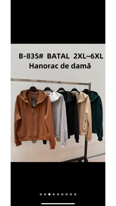 hanorac dama 2xl-6xl 5/set