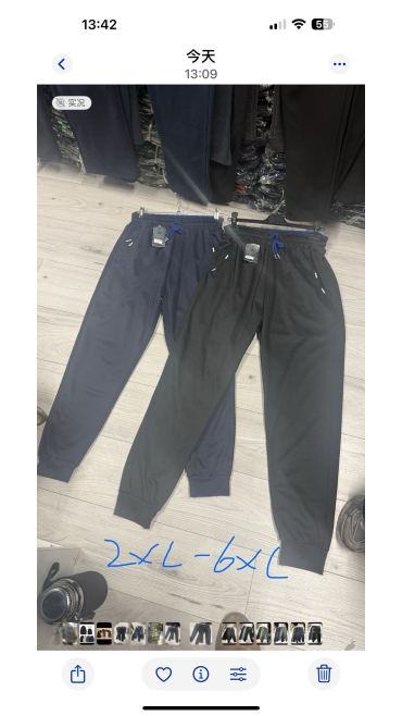 pantaloni trening barbati 2xl-6xl 5/set