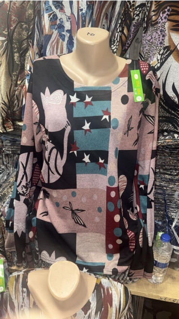 bluza dama xl-5xl 10/set