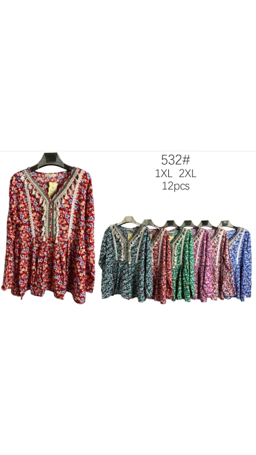 bluza dama xl-5xl 5/set