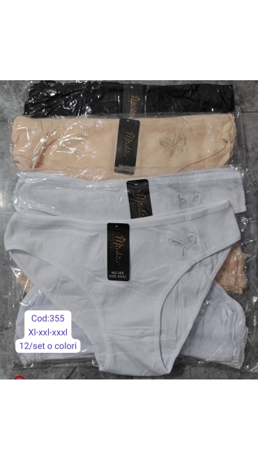 chiloti dama xl-3xl 12/set