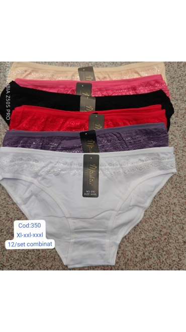 chiloti dama xl-3xl 12/set