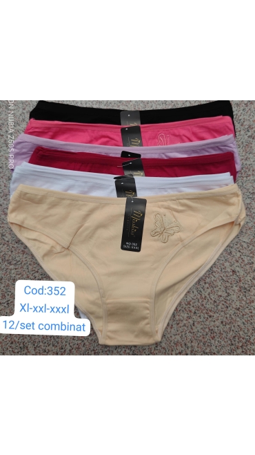 chiloti dama xl-3xl 12/set