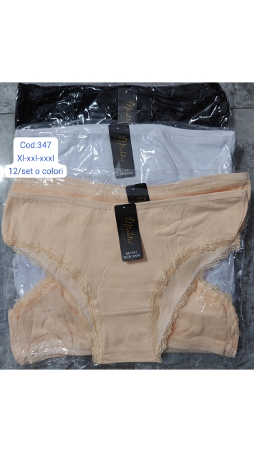 chiloti dama xl-3xl 12/set