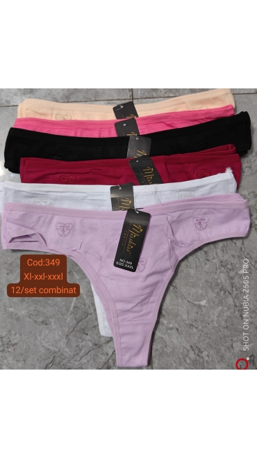 tanga xl-3xl 12/set