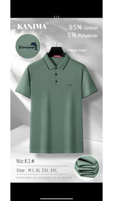 tricou barbati m-3xl 5/set