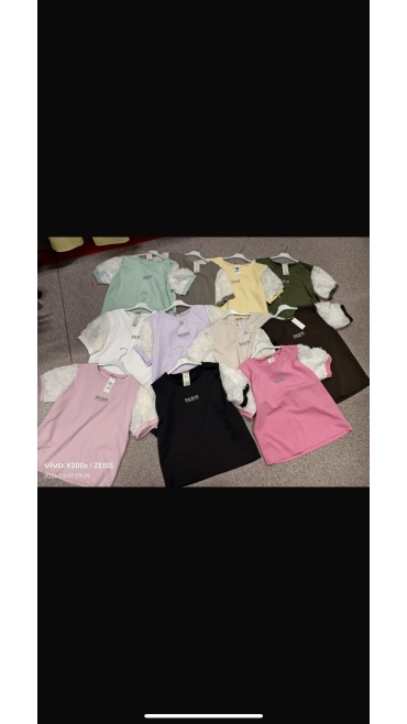 tricou dama 4/set