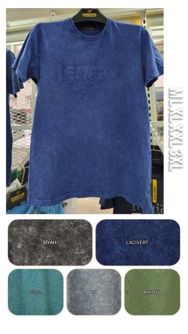 tricou barbati m-3xl 5/set