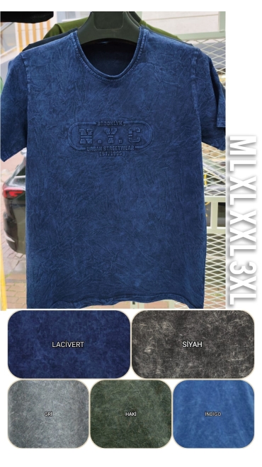 tricou barbati m-3xl 5/set
