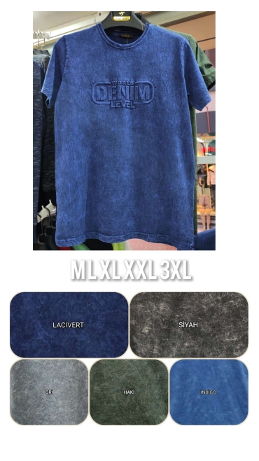 tricou barbati m-3xl 5/set