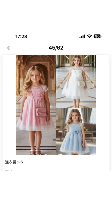 rochie fete 1-6 ani 6/set