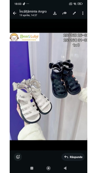 incaltaminte copii 31-36 8/set