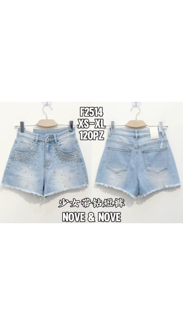 blugi scurti dama xs-xl 6/set