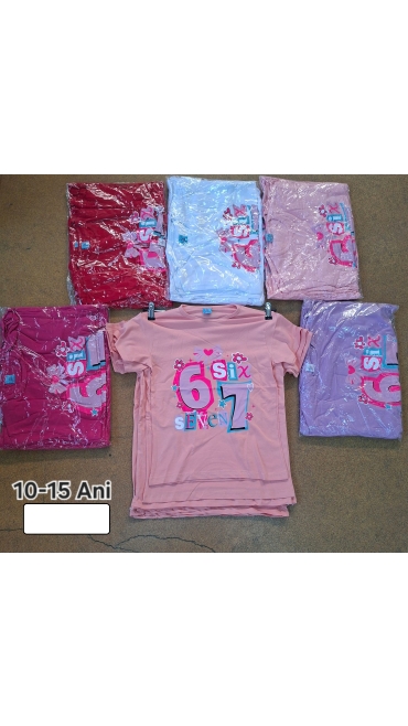 tricou fete 10-15 ani 6/set