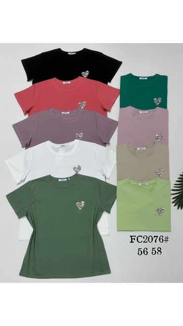tricou dama 5/set