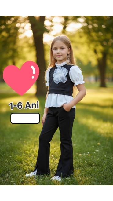compleu fete 1-6 ani 6/set