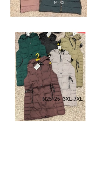 vesta dama 3xl-7xl 5/set