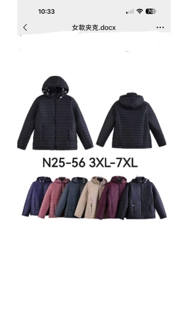 geaca dama 3xl-7xl 5/set