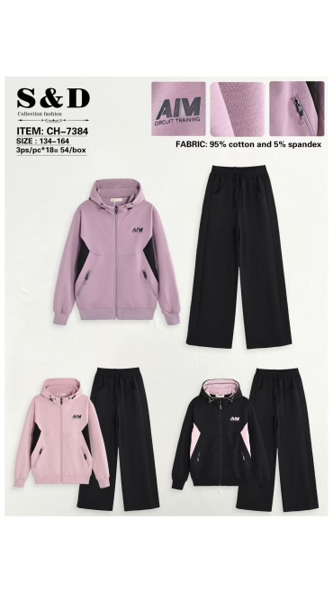 tening copii 6-16 ani 6/set