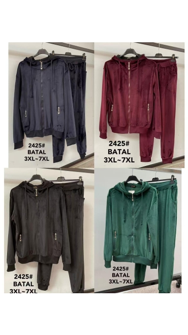 trening dama catifea 3xl-7xl 5/set