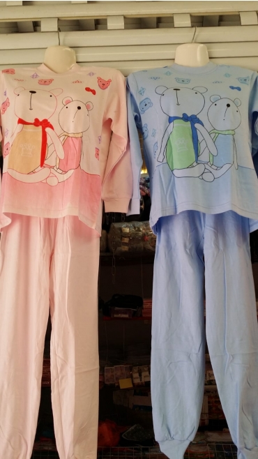 pijama copii 5-10 ani 6/set