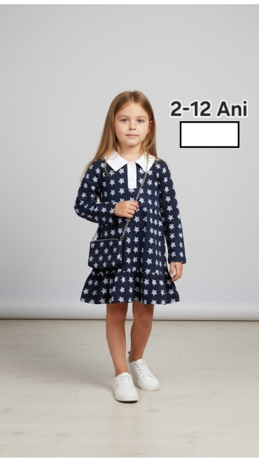 rochie fete 2-12 ani 6/set