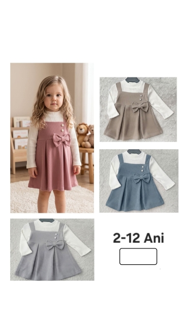 rochie fete 2-12 ani 6/set