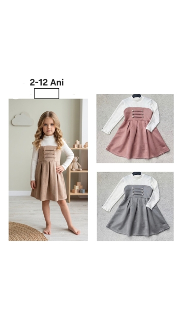 rochie fete 2-12 ani 6/set
