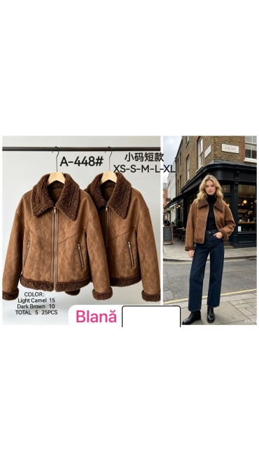 geaca dama blana xs-xl 5/set