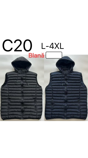 vesta barbati blana l-4xl 5/set