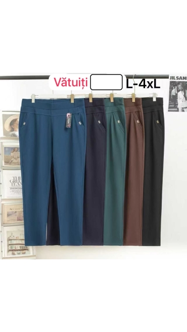 pantaloni dama vatuiti l-4xl 5/set
