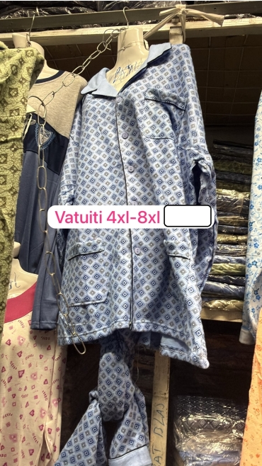 pijama barbati vatuita 4xl-8xl 5/set