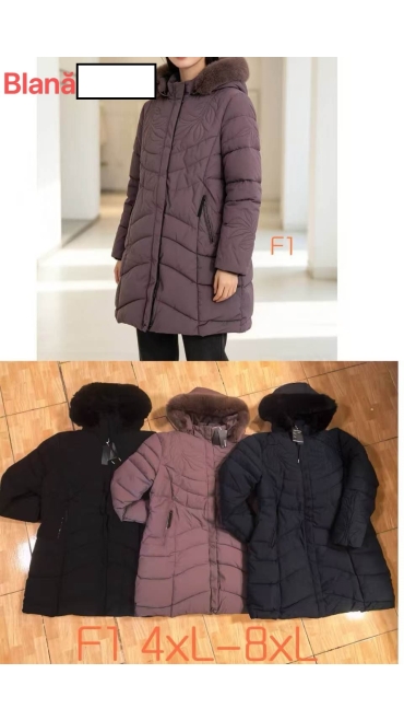 geaca dama blana 4xl-8xl 5/set