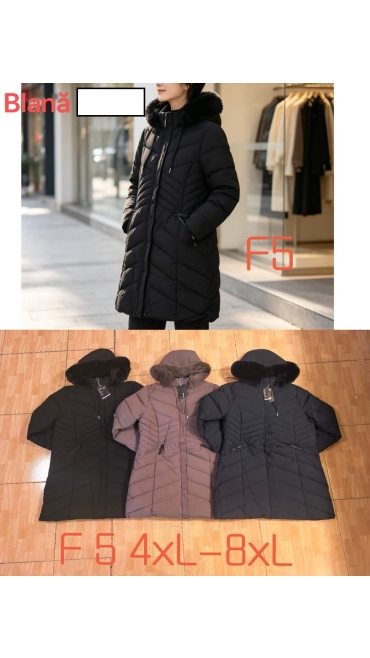 geaca dama blana 4xl-8xl 5/set