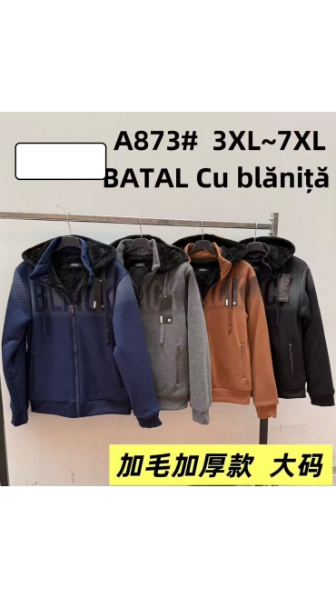 hanorac barbati batal cu blanita 3xl-7xl 5/set