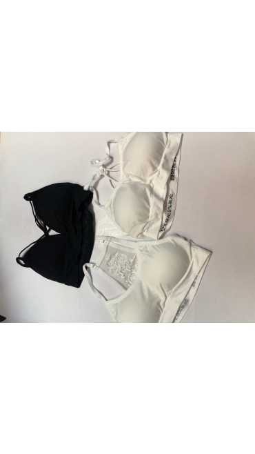 bustiere bretele microfibra cu model 10/set