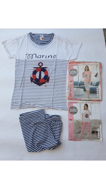 pijama dama s-2xl 5/set