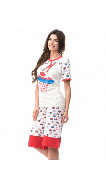 pijama dama Lady marime universala 3/set