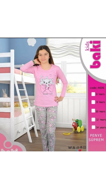 pijama copii 6-14 ani 100% bbc 5/set