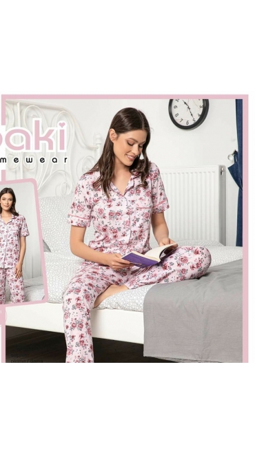 pijama dama baki 100% bbc m-2xl 4/set