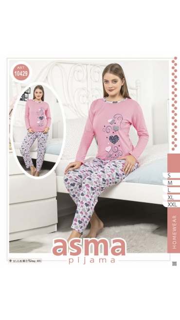 pijama dama s-2xl 5/set