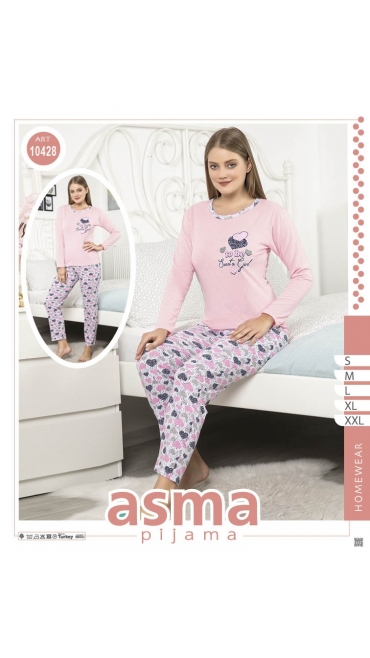 pijama dama s-2xl 5/set