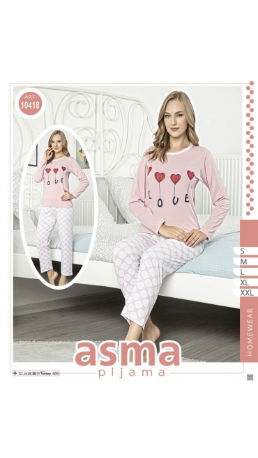 pijama dama s-2xl 5/set