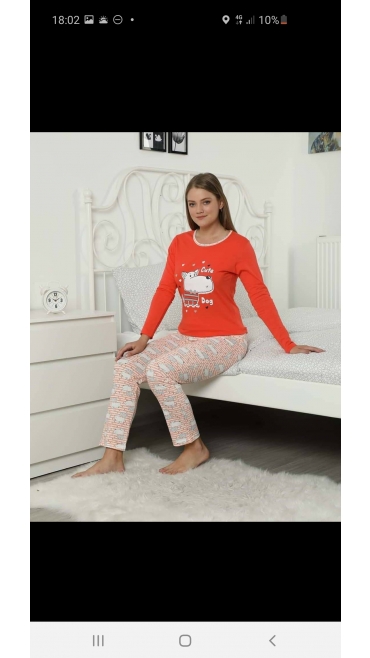 pijama dama Berfin 100%bbc s-xl 4/set