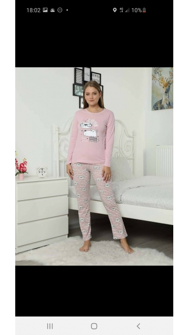 pijama dama Berfin 100%bbc s-xl 4/set