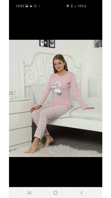 pijama dama Berfin 100%bbc s-xl 4/set